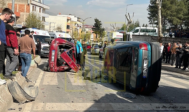 Kahramanmaraş’ta Trafik Kazaları Durmuyor: 3 Yaralı!