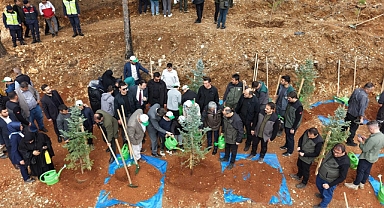 Kahramanmaraş Valisi Ünlüer, Öğrencilerle Birlikte Fidan Dikti