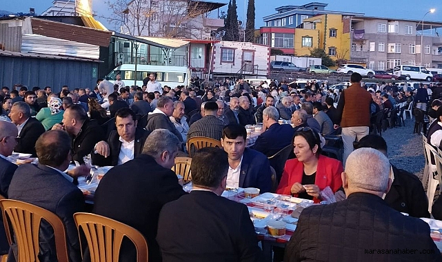 Milli Yol Partisi Onikişubat İlçe Başkanı Ali Akkurt İftar Programına Katıldı