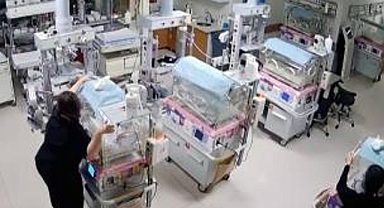 Myanmar'da Yaşanan Depremde Bir Hastanenin Kamerası'na Yansıyan Görüntüler Kahramanmaraş Depremini Hatırlattı