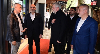 Başkan Görgel, Kapalı Çarşı’da Esnaf ve Vatandaşlarla Bir Araya Geldi!