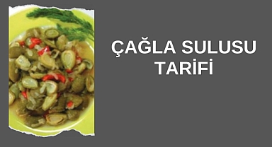 Çağla Sulusu Tarifi
