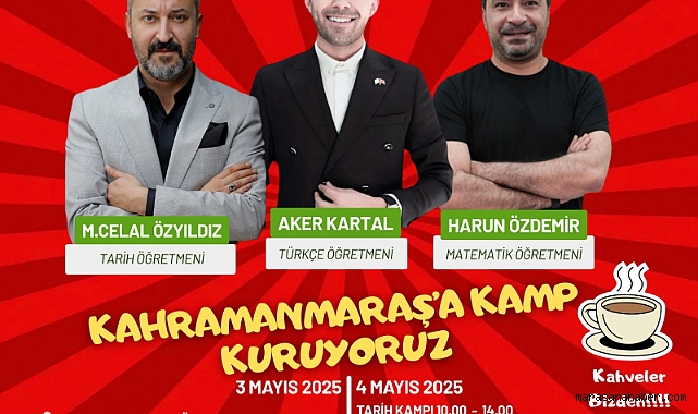 Celal Özyıldız, Aker Kartal ve Harun Özdemir, Onikişubat’a kamp kuruyor