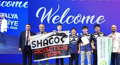 Kahramanmaraş'ın Robotik yıldızları Roma yolcusu!