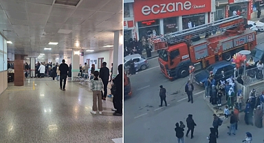 Kahramanmaraş Necip Fazıl Şehir Hastanesi'nde Yangın Paniği!