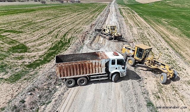 Kahramanmaraş’ta 9 Mahalleye Ulaşım Sağlayan Yol yenileniyor!