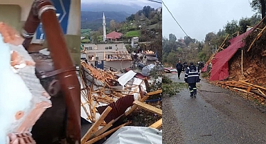 Kahramanmaraş’ta aniden ortaya çıktı, önüne çıkanı yıktı geçti!