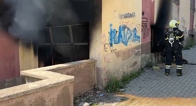 Kahramanmaraş’ta Apartmanın Bodrum Katında Yangın Paniği!