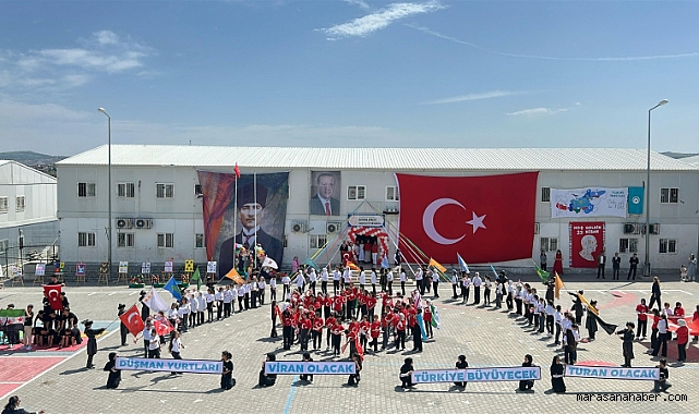 Kahramanmaraş’ta Barınma Merkezine 23 Nisan Coşkusu Erken Geldi!