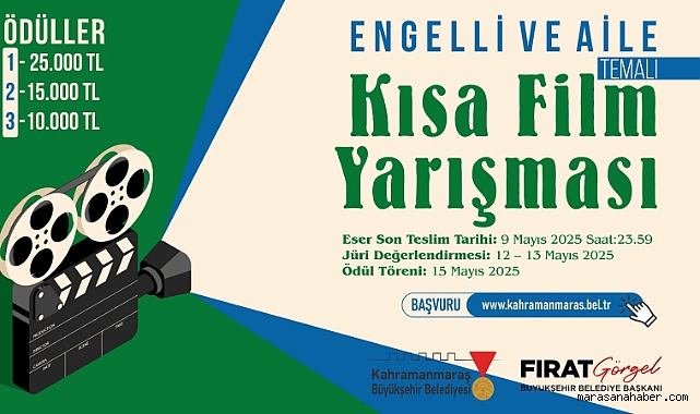 Kahramanmaraş’ta kısa film yarışması!