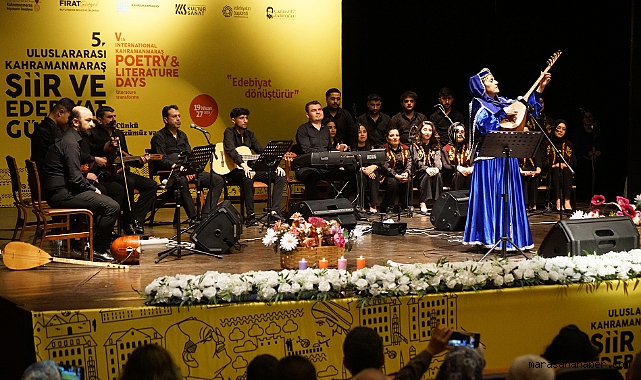 Kahramanmaraş’ta Şiir, Edebiyat ve müzik dolu günler başladı!