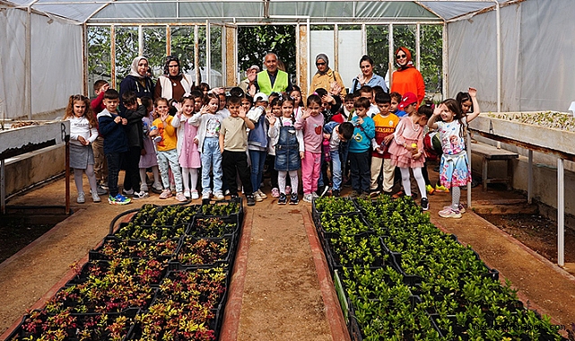 Minik Bahçıvanlar Büyükşehir’in Serasında Buluştu!