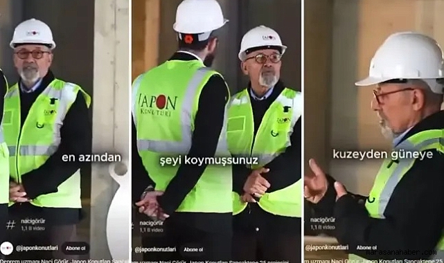 Naci Görür'ün görüntülerine tepki yağıyor!