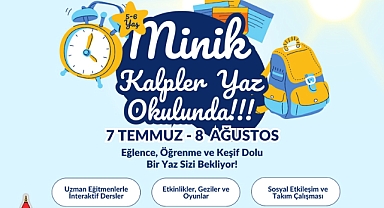 Onikişubat Belediyesi’nin ‘Minik Kalpler Yaz Okulu’na başvurular başlıyor!
