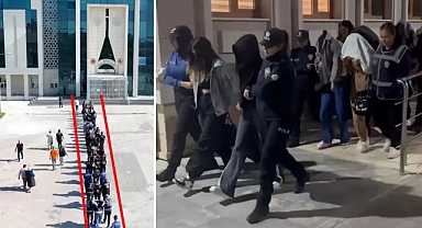 1 değil, 5 değil, 10 değil! Fuhuş ordusu yakalandı!