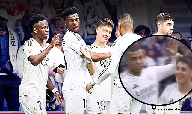 Arda Güler'in attığı golde Mbappe'nin yüzü düştü!
