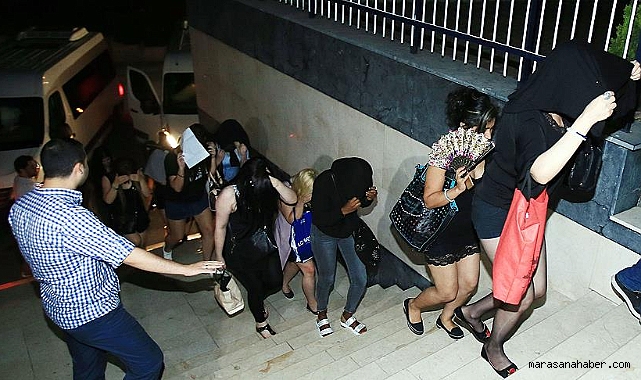 Büyük fuhuş operasyonu!