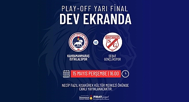 Büyükşehir, İstiklalspor’un Yarı Final Mücadelesini Dev Ekranda Sporseverlerle Buluşturacak!