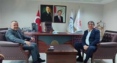 Dinçer’den SGK İl Müdürü Akbalaban’a Sosyal Güvenlik Haftası Ziyareti!