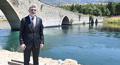 Kahramanmaraş’ın 5 asırlık köprüsünde sona gelindi!