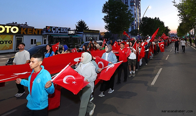 Kahramanmaraş’ta 19 Mayıs Coşkusu: Binlerce Kişi Kortejde Buluştu!