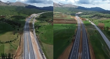 Kahramanmaraş'ta 2 ilçe arasına otoban gibi yol!