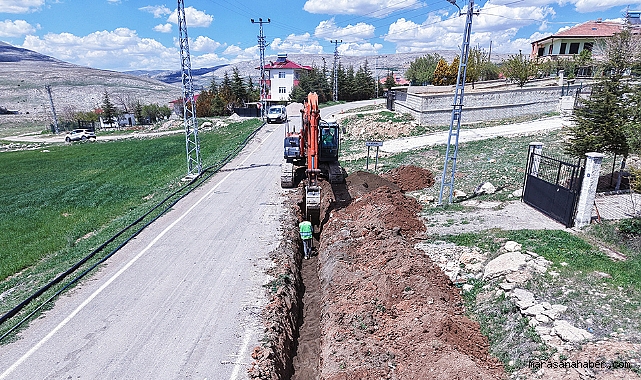 Kahramanmaraş’ta Afşin Kaşanlı’ya İçmesuyu Yatırımı
