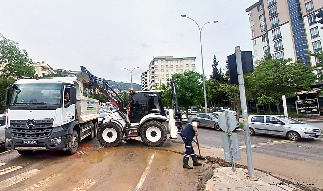 Kahramanmaraş’ta Çamur temizliği!