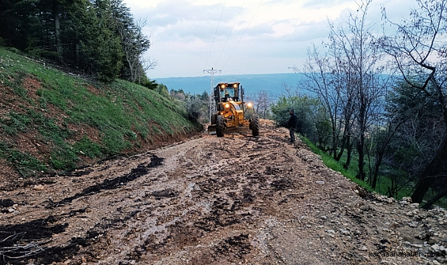 Kahramanmaraş’ta dünkü felaket sonrası yol bakımı başladı!