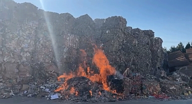 Kahramanmaraş’ta Kağıt Fabrikasında Yangın Paniği!