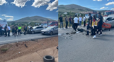 Kahramanmaraş'ta Kavşakta Feci Kaza: 6 Kişi Yaralandı!