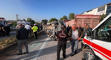 Kahramanmaraş'ta Personel Taşıyan Minibüs Kaza Yaptı: Çok Sayıda Yaralı