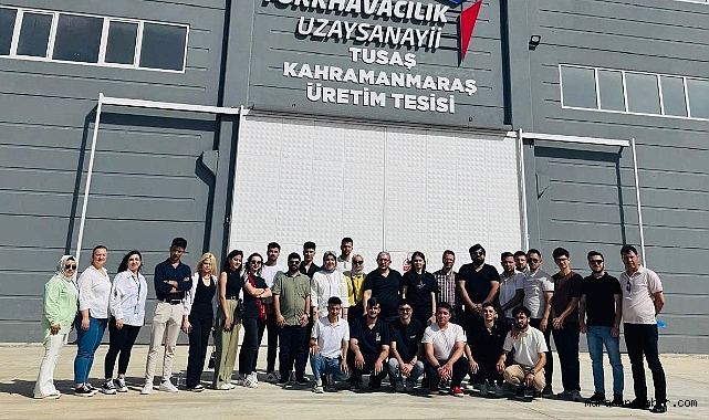 KİÜ Öğrencileri TUSAŞ Kahramanmaraş Tesisinde Geleceğin Teknolojileriyle Tanıştı!