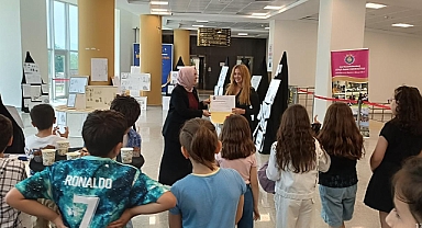 KSÜ SEM ve Melek Erat İş Birliğiyle Çocuklardan Kara Kalem Sergisi!