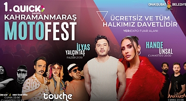 Onikişubat Belediyesi’nin Katkılarıyla Kahramanmaraş Motofest başlıyor!