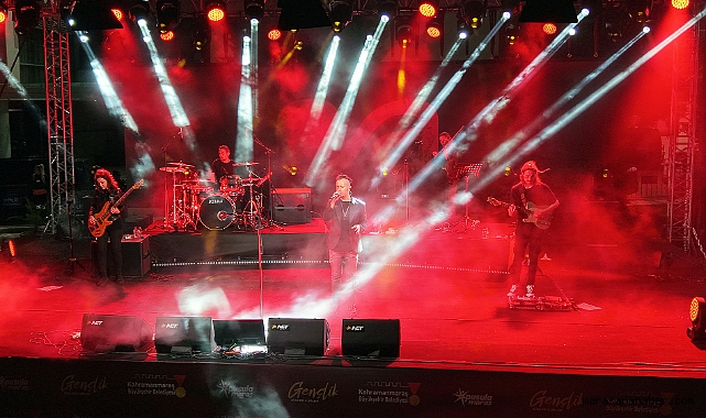 Ünlü isimden Kahramanmaraş’ta muhteşem gece!