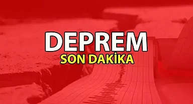 4.5 Büyüklüğünde Deprem! Vatandaşlar büyük korku yaşadı!