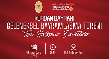 Bayramlaşma Töreni Milli İrade Meydanı’nda!