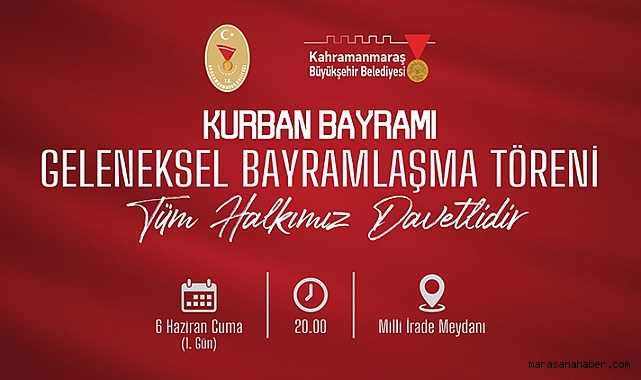 Bayramlaşma Töreni Milli İrade Meydanı’nda!