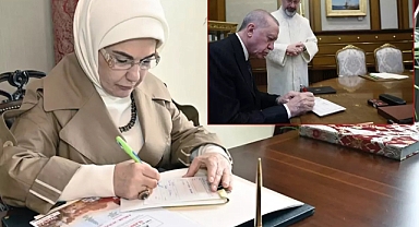 Emine Erdoğan Cumhurbaşkanı Erdoğan'ı geçti!