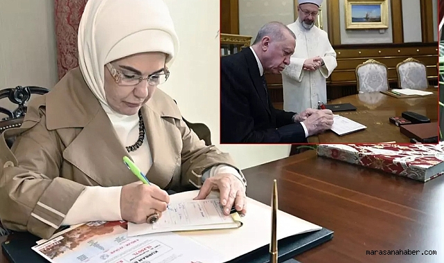 Emine Erdoğan Cumhurbaşkanı Erdoğan'ı geçti!