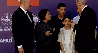 Kahramanmaraş’ta anahtar teslim törenine damga vuran ''Çocuk'' diyaloğu