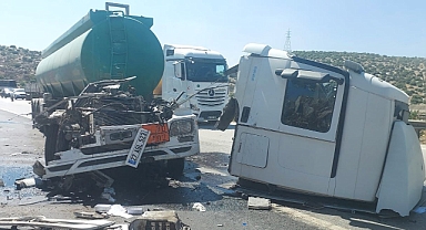 Kahramanmaraş'ta bu kazadan yara almadan çıktı!