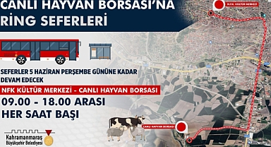 Kahramanmaraş’ta kurban pazarına seferler başladı!