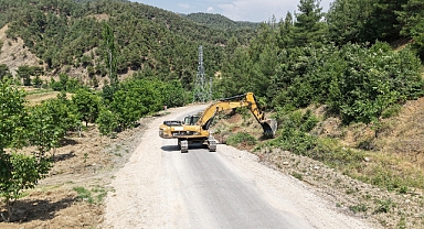 Kahramanmaraş’ta mesafeyi 20 km kısaltacak yolda son rötuşlar..