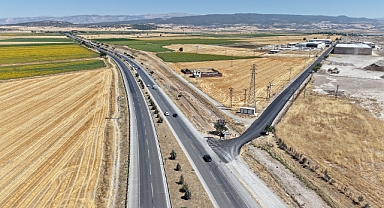 Kahramanmaraş’ta Pazarcık’ı Gaziantep’e bağlayan yol yenilendi!