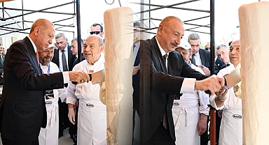 Kahramanmaraş’ta Tatlı Anlar! Erdoğan ve Aliyev Dondurma Şovuyla yorgunluk attı!