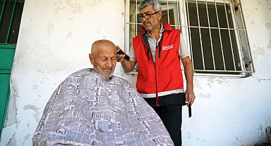 Kahramanmaraş’ta yaşlılara bayram hizmeti!