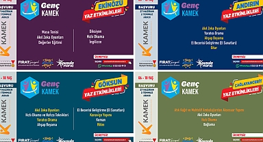 Kahramanmaraş’ta Yaz Kursları İlçelerde başlıyor!