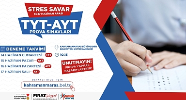Kahramanmaraş’ta YKS Yolunda Son Prova!